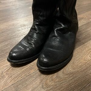 The Nolan midnight lizard Tecovas